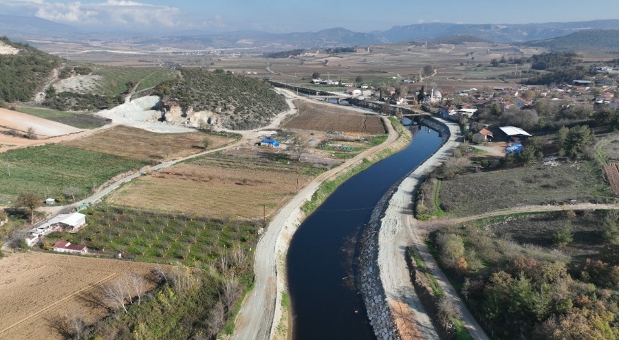 Yenişehir Göksu Çayı ıslah çalışmaları sürüyor