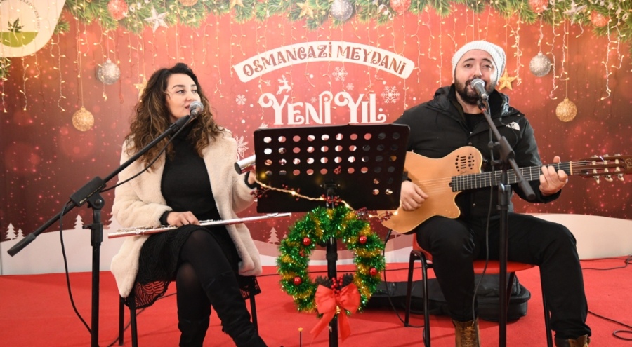 Osmangazi'de Yeni Yıl Festivali'nde akustik rüzgarı