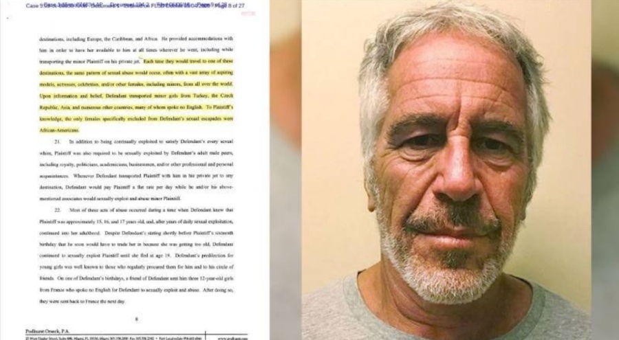 Epstein dosyalarından çıktı! Türkiye'den kız çocukları da götürülmüş