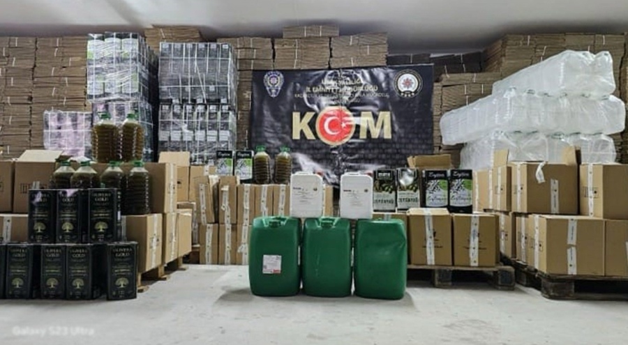 Sahte zeytinyağı operasyonu! 3 tonu gerçek 20 tonu sahte