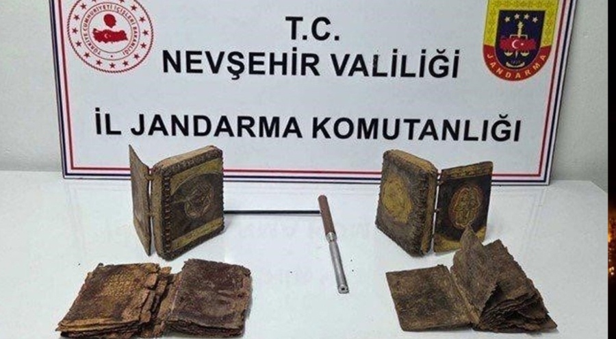 Nevşehir'de tarihi eser değeri taşıyan 2 adet Tevrat bulundu