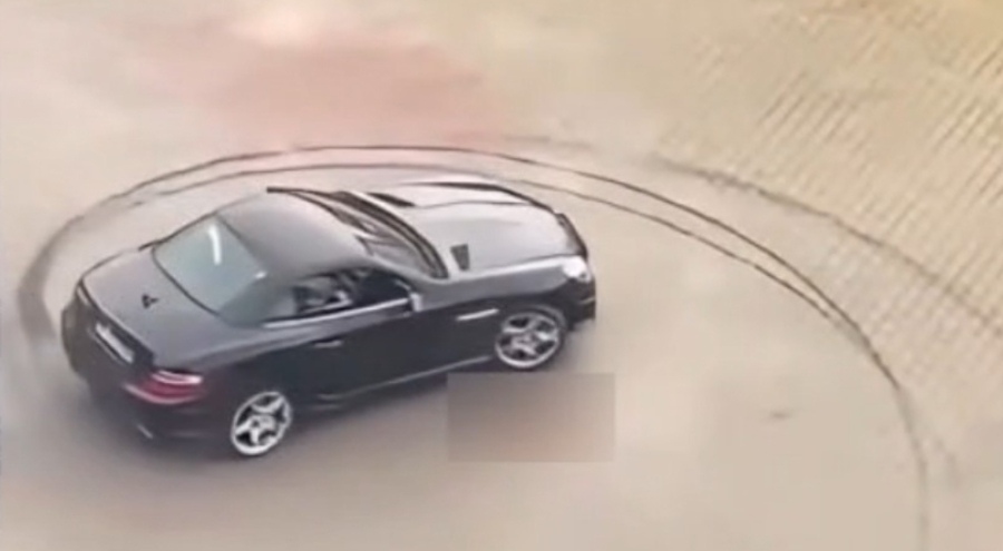 Hastane otoparkında "drift" atan şahsa 48 bin lira ceza