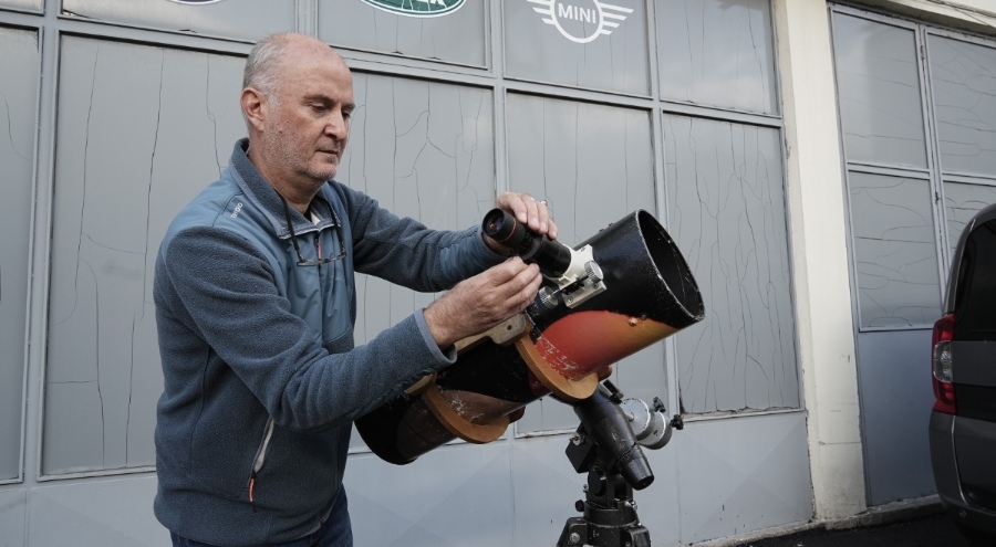 Bursa'da güneşin ufuk yolculuğu görüntülendi