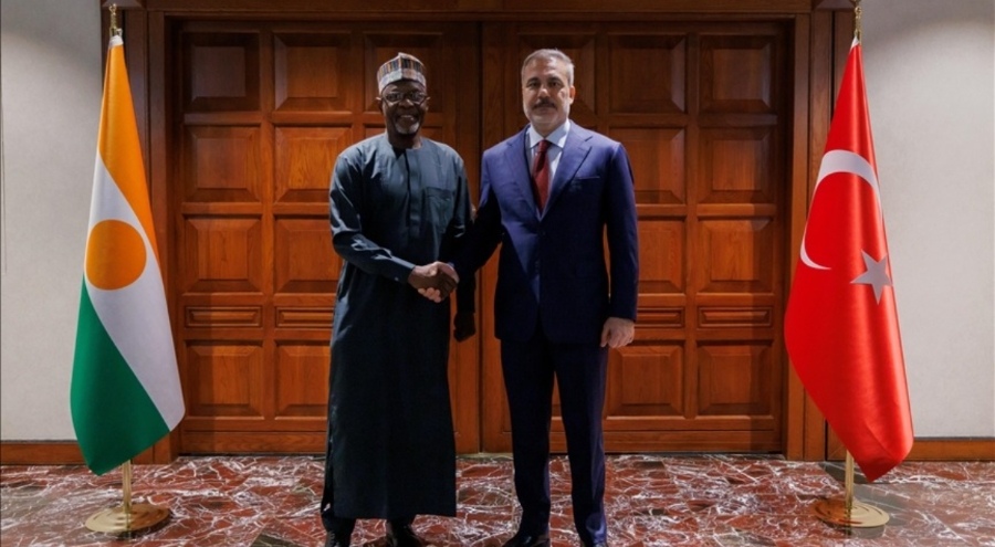 Bakan Fidan, Nijerli mevkidaşı Sangare ile Ankara'da bir araya geldi