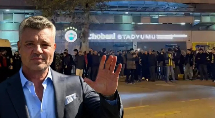 Fenerbahçe taraftarları Sadettin Saran'a destek için Chobani Stadı'nda!