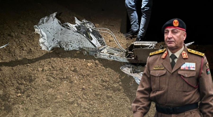 Libya Genel Kurmay Başkanı ve 4 askeri yetkiliyi taşıyan jet düştü! Enkazı arama çalışmaları devam ediyor