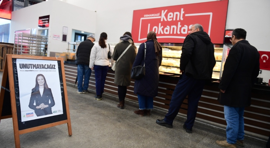 Osmangazi'de Gülşah Durbay için hayır yemeği verildi