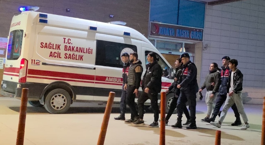 Bursa İnegöl'de 5 düzensiz göçmen yakalandı