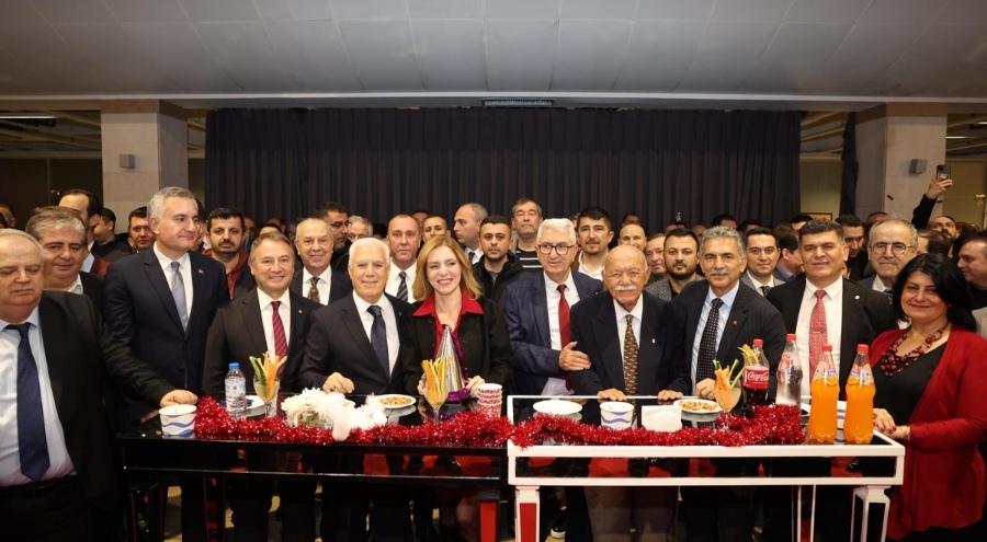 Bursa Büyükşehir Belediyesi yeni yılı birlikte kutladı