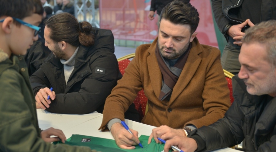 'Yeni Yıl Meydanı'nda Bursaspor coşkusu yaşandı