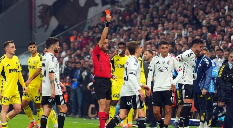 Trendyol Süper Lig'in ilk yarısında 676 sarı, 38 kırmızı kart çıktı