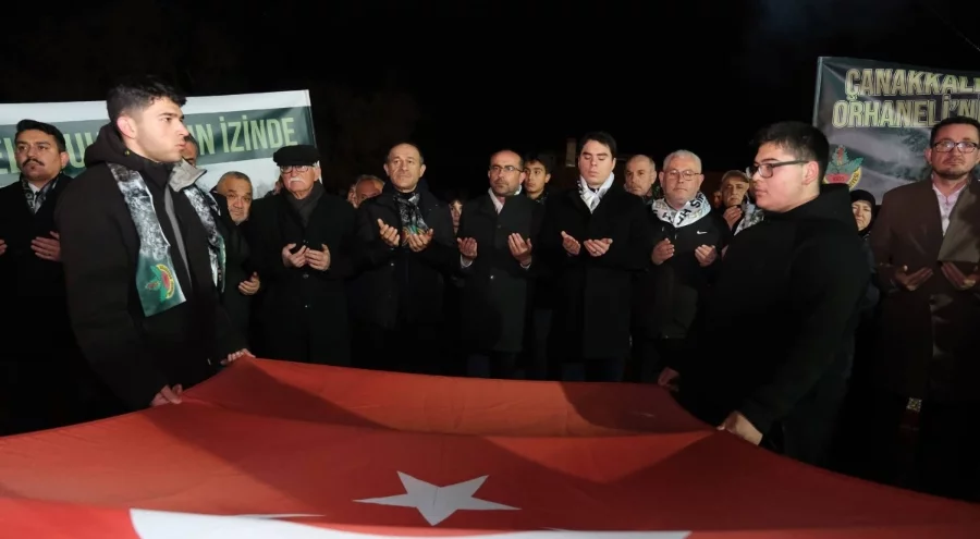 Çanakkale'de en çok şehit veren ilçe Bursa Orhaneli'de Sarıkamış Şehitlerini andı