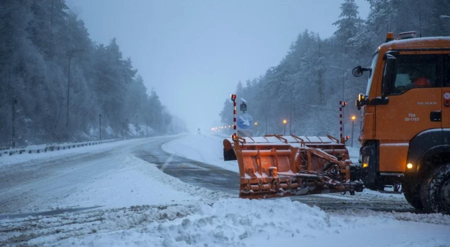 Bolu Dağı geçişinde kar etkili oluyor