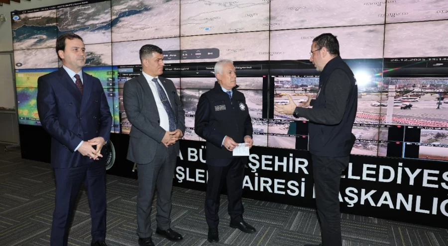 Bursa Büyükşehir'de kar alarmı! Tüm tedbirler alındı