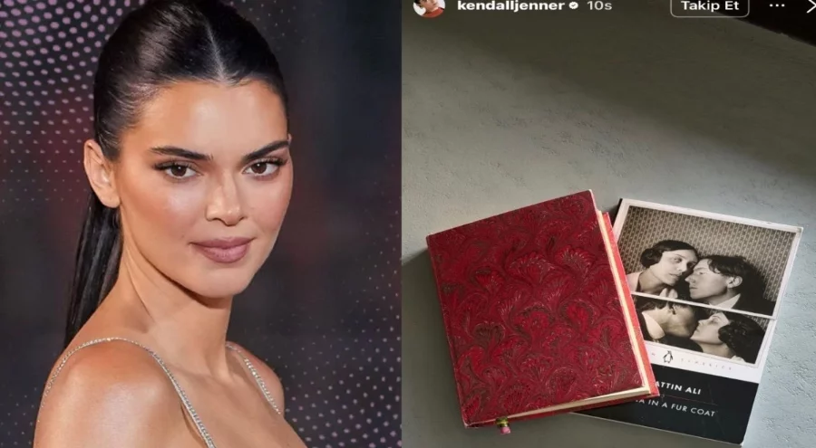 Kendall Jenner, Sabahattin Ali'nin romanını paylaştı