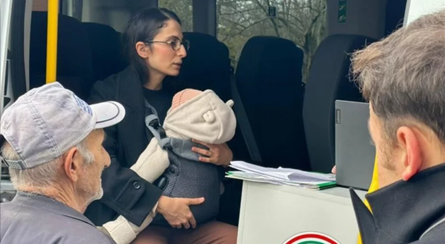 Bakan Tunç'tan kucağında bebeğiyle keşfe çıkan hakime tebrik