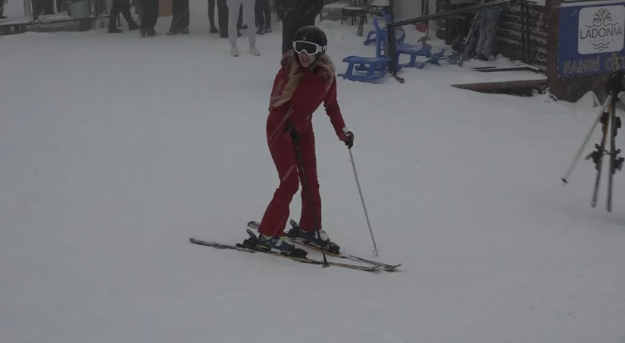 Yılbaşı öncesi Uludağ'a hafta sonu akını