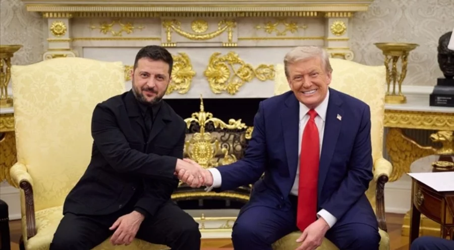 Trump, Zelenskiy ile barış görüşmeleri için Florida'da buluştu