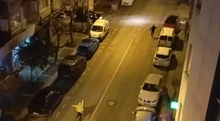 Bursa'da alkollü sürücü önce araçla sonra koşarak kaçtı: Polis havaya defalarca ateş açtı, yine durmadı