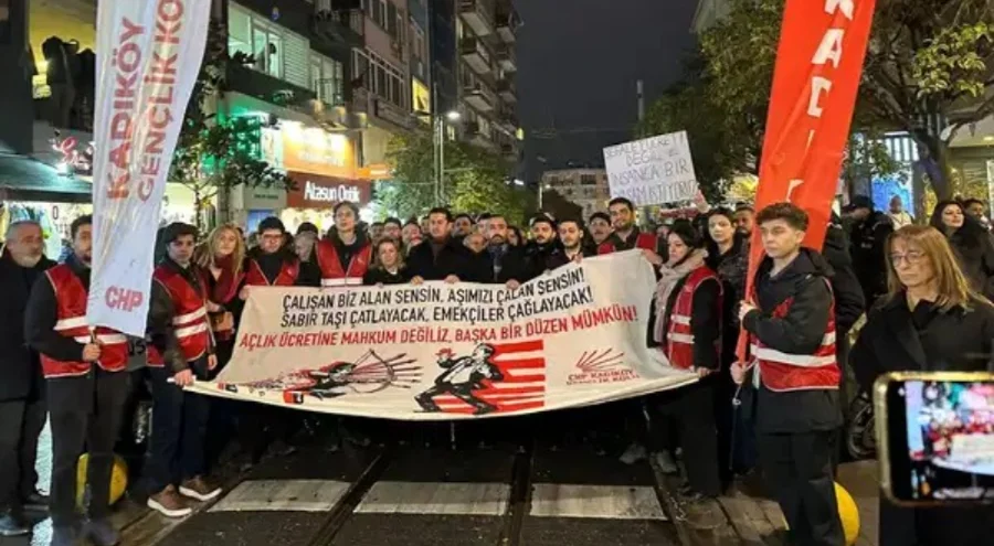 Asgari ücret protestosunda gözaltına alınan CHP'li isim tutuklandı!