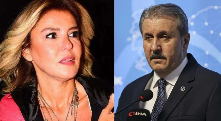 Destici'den Gülben Ergen'e "halay" tepkisi: Kapalı kadının elini tutmuyor, açık olan kadının elini tutuyor ve onunla halay çekiyor; bunlar bizden değil!