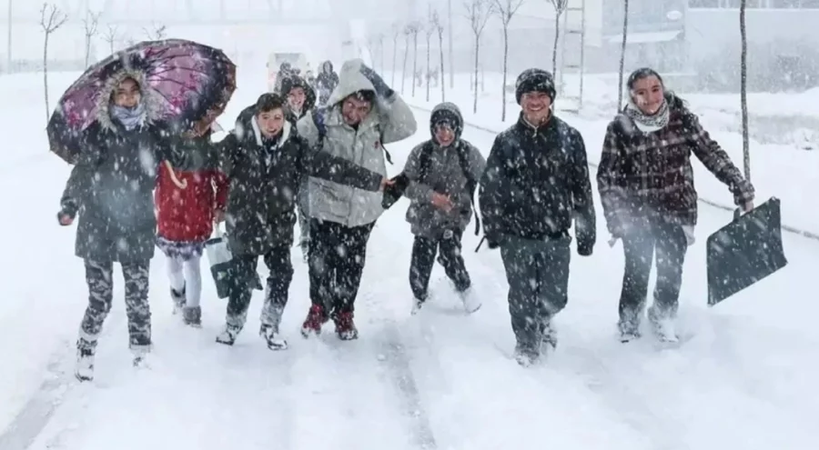 Çok sayıda ilde eğitime kar molası