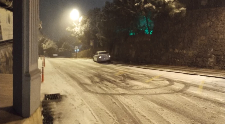 İstanbul'da kar yağışı etkili oluyor