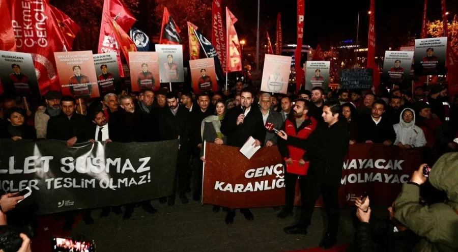 Tutuklanan CHP'li Gençlik Kolları Yöneticisi Şarbat için Kadıköy'de eylem!
