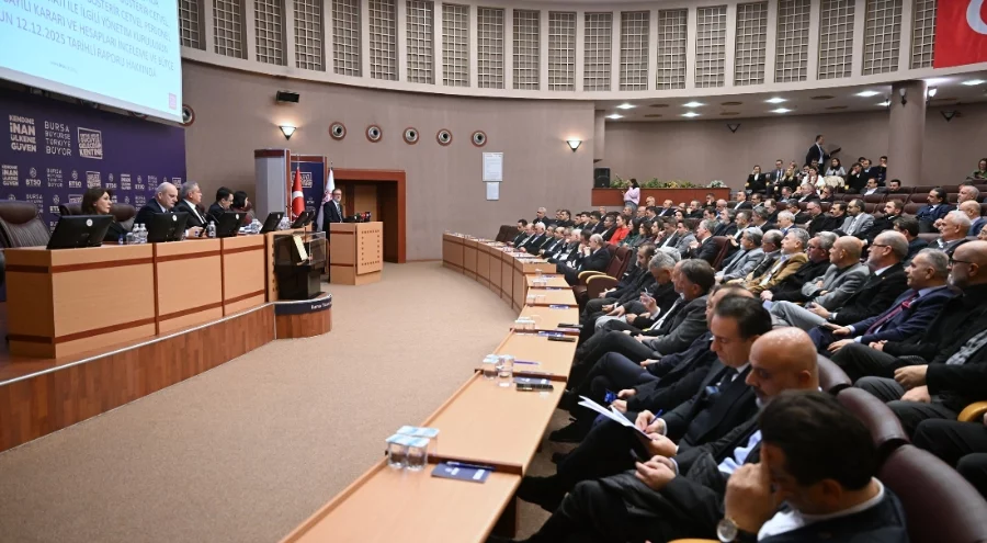 BTSO'da 2025'in son meclis toplantısı yapıldı