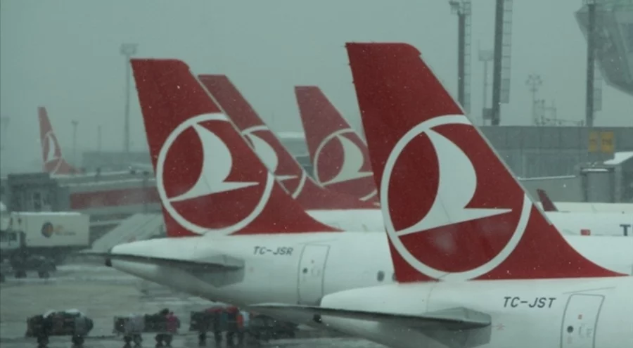 THY 50, AJet 64 seferini olumsuz hava koşulları nedeniyle iptal etti