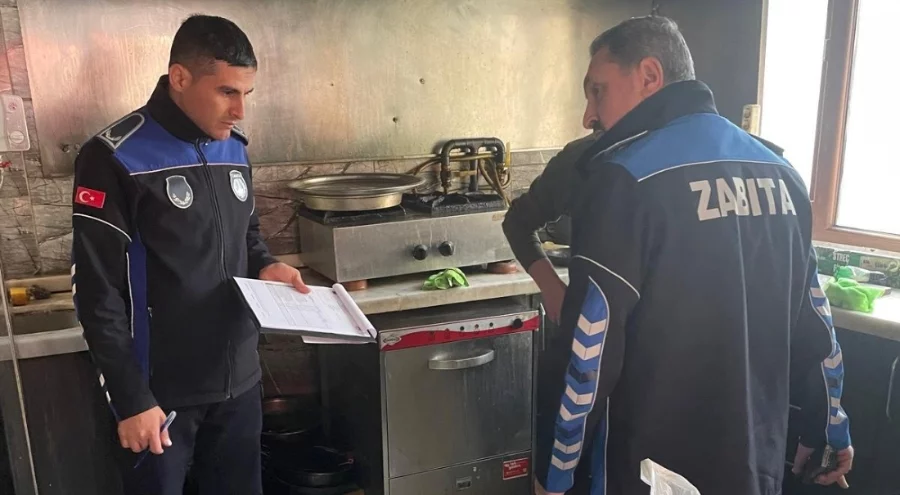 Zabıtadan yeni yıl öncesi sıkı denetim