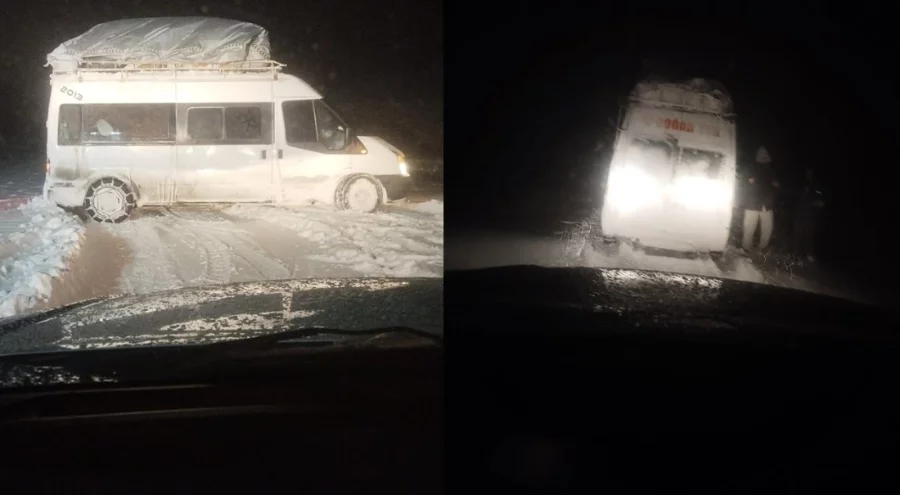 Mahsur kalan 22 vatandaş, 3 saatlik çalışmanın ardından kurtarıldı