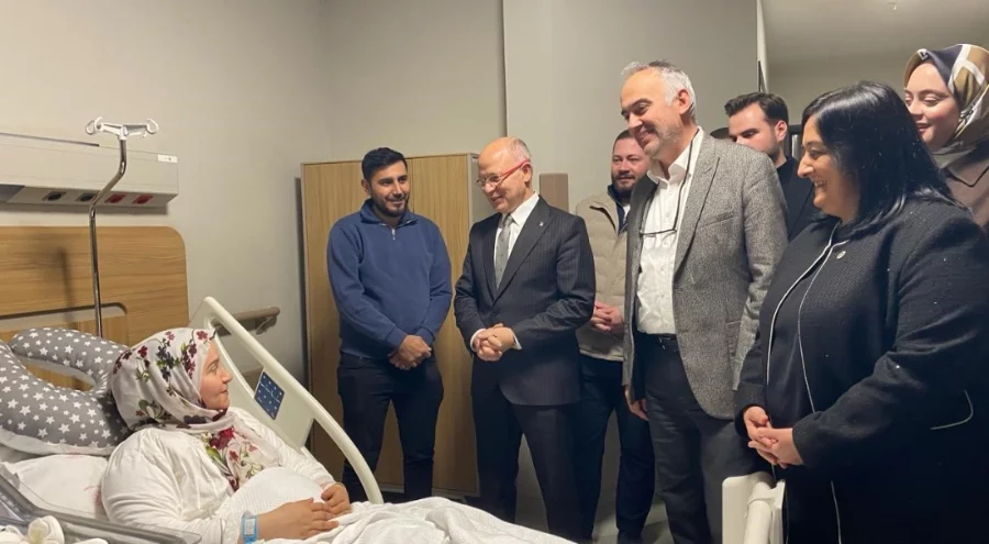 Bursa'da 2026'nın ilk bebeği dünyaya gözlerini açtı