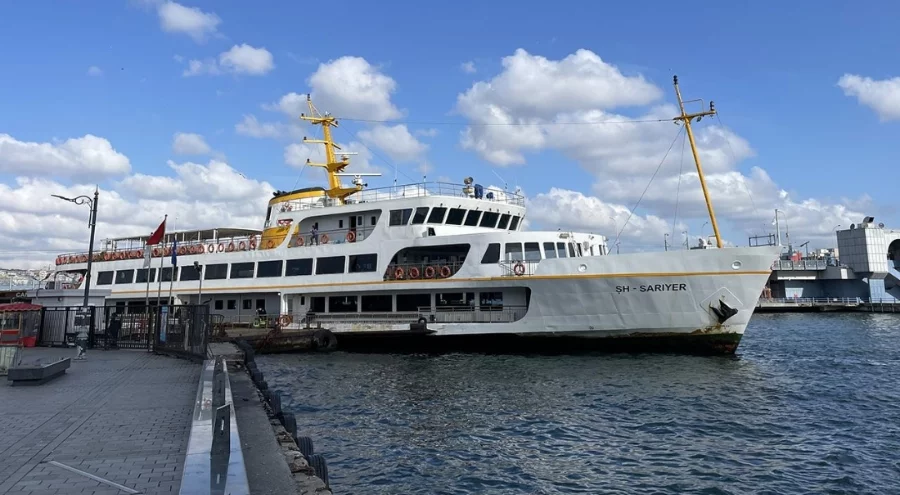İstanbul'da bazı vapur seferleri iptal edildi