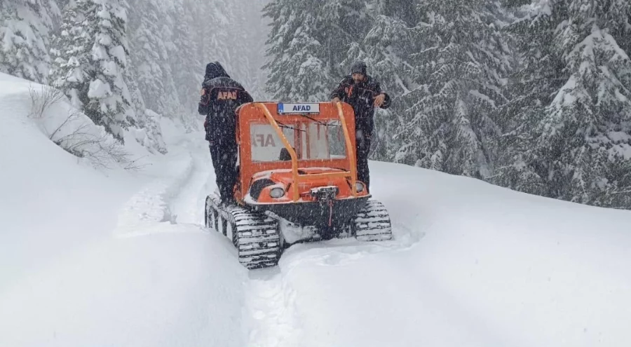 AFAD'dan 'yoğun kar' açıklaması