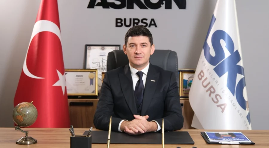 ASKON Bursa Başkanı Yıldız: "Üretimi, girişimciliği ve gençleri odağımıza alarak büyüyeceğiz"