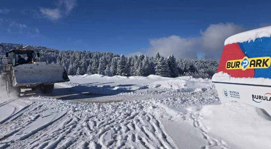 Bursa Büyükşehir'den Uludağ'da güvenli ve ucuz otopark hizmeti
