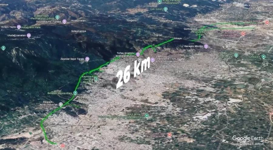 ŞPO Bursa'dan Güney Çevre Yolu açıklaması: Bursa'nın ihtiyacı tek boyutlu ve kısa vadeli projeler değil