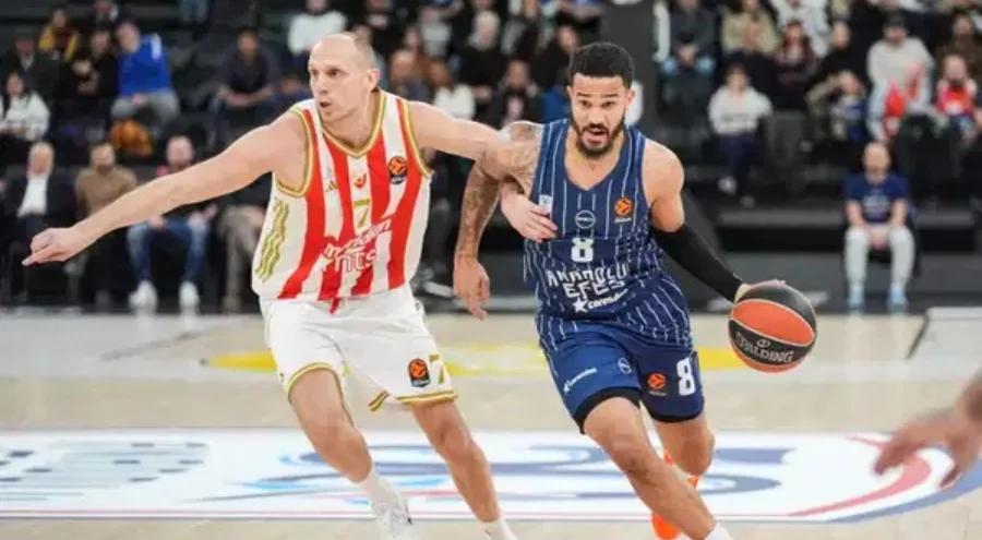 Anadolu Efes, Kızılyıldız'a 87-65 yenildi