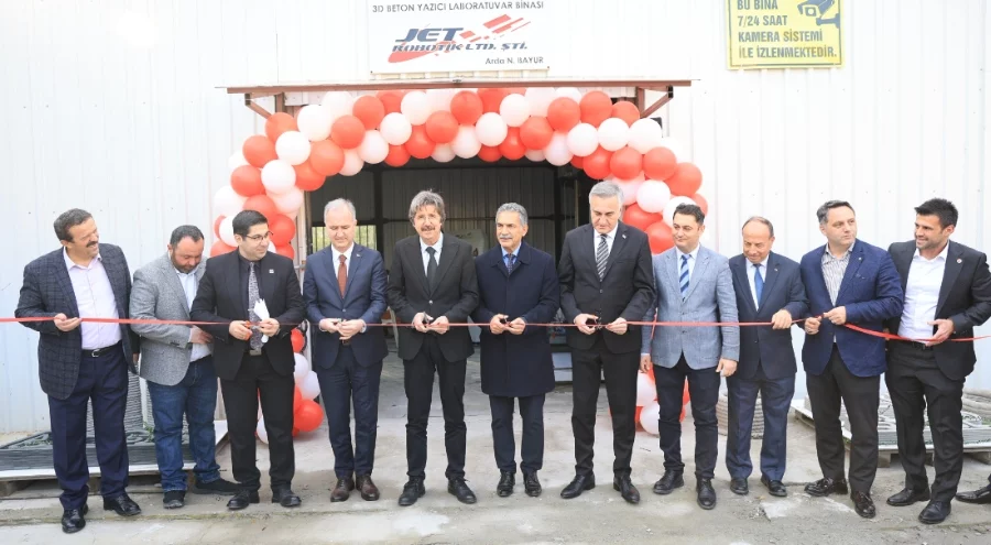 Geleceğin inşaat teknolojisine önemli katkı sağlayacak laboratuvar BUÜ'de hizmete açıldı