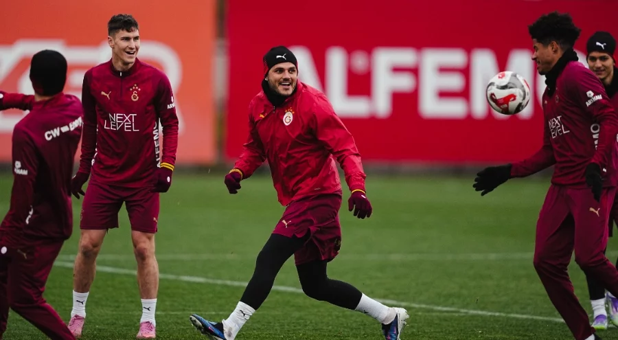 Galatasaray, Trabzonspor maçı hazırlıklarına devam etti