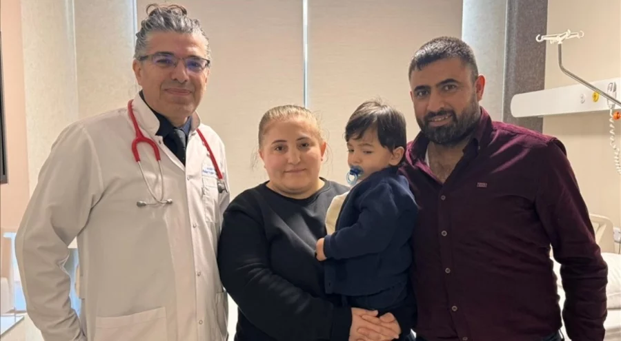 Çoklu organ yetmezliği gelişen 2 yaşındaki çocuk tedavi edildi