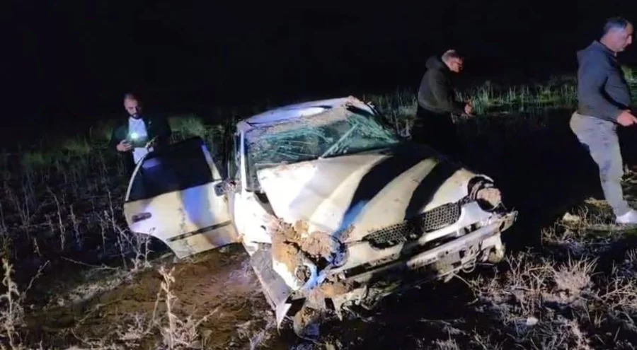 Kontrolden çıkan otomobil takla attı: 3 yaralı