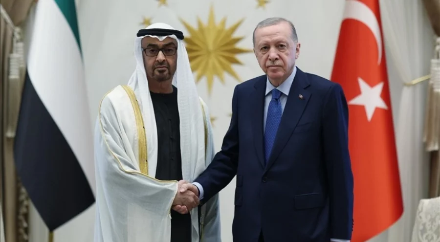 Cumhurbaşkanı Erdoğan, Al Nahyan ile telefonda görüştü