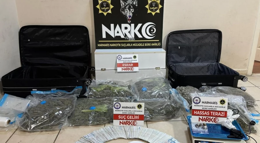 Muğla'da uyuşturucu operasyonu: 5 tutuklama