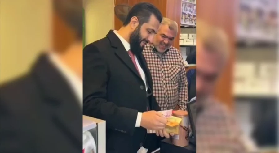 Şara, suikast iddialarının ardından Şam'da market alışverişi yaptı