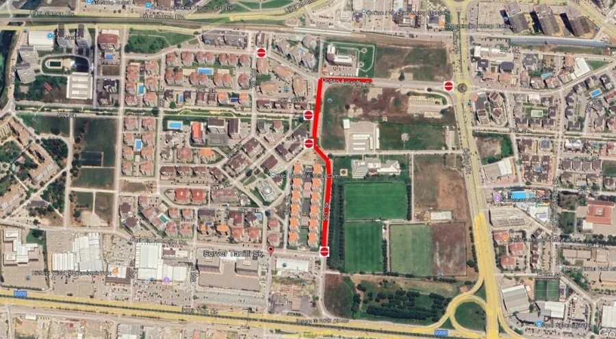 Bursa'daki o cadde 9 gün trafiğe kapa...