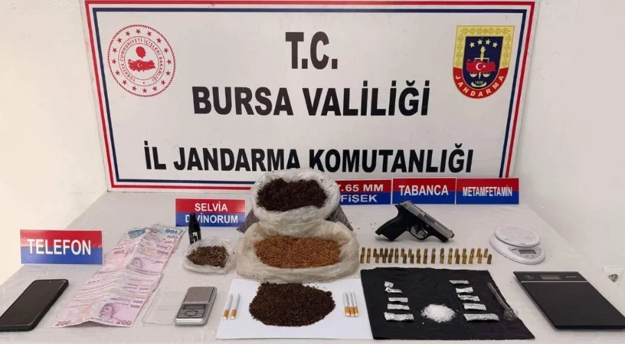 Bursa'da uyuşturucu operasyonu: 1 kişi yakalandı