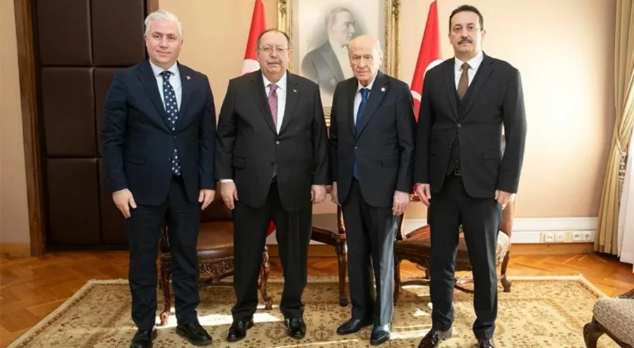 YSK Başkanı Yener'den, Devlet Bahçeli'ye ziyaret