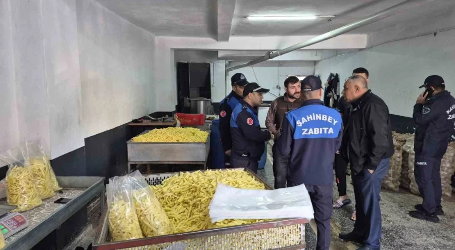 Halk sağlığını tehdit eden 600 kilo cips ele geçirildi